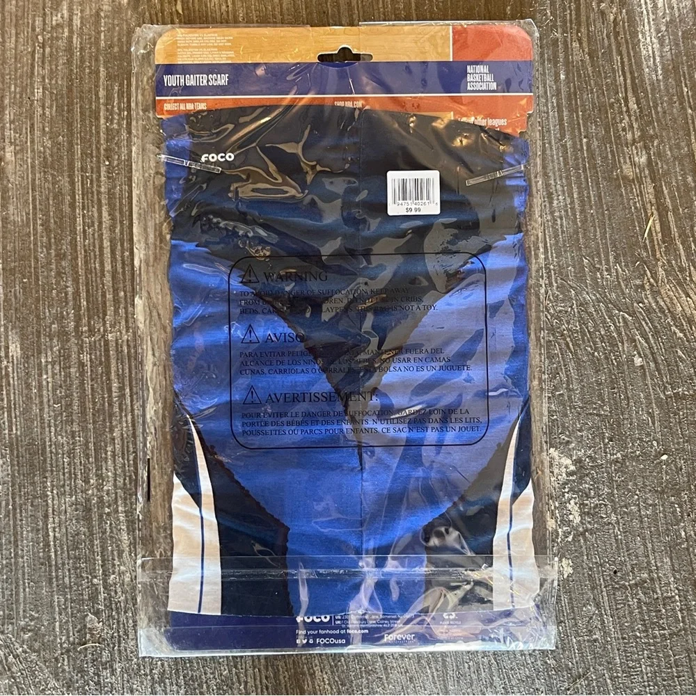Foco Dallas Mavericks Mascot Youth Gaiter Scarf - NBA - NEW